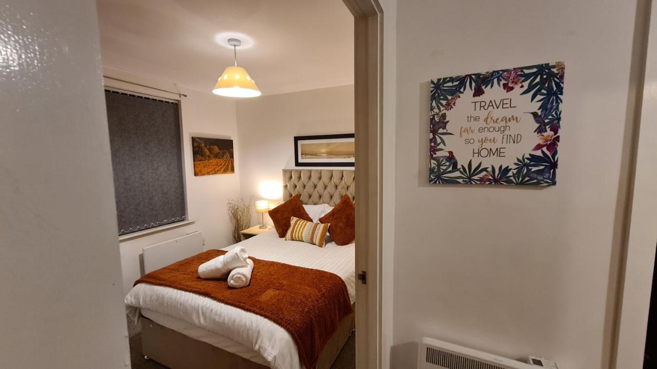 Luxury 2 Bed Apt With Free Wi-Fi & Parking Manchester Exterior photo